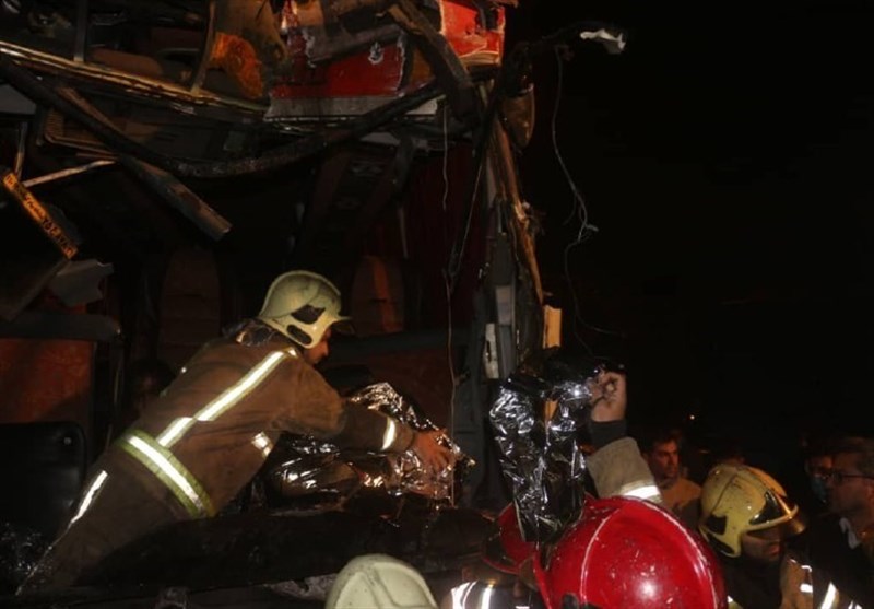 آتشنشانی , سازمان آتشنشانی تهران , حوادث جادهای , اورژانس ,