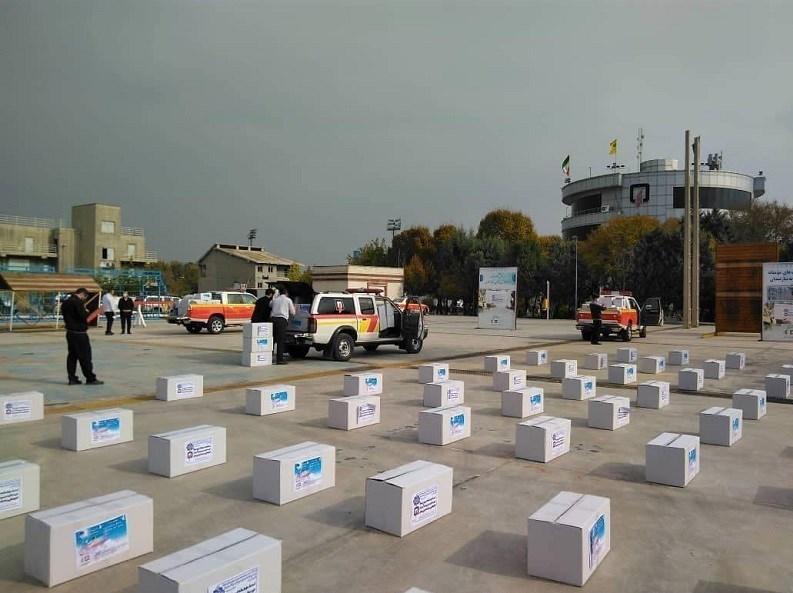 کرونا , آتشنشانی , سازمان آتشنشانی تهران , کمک مؤمنانه ,