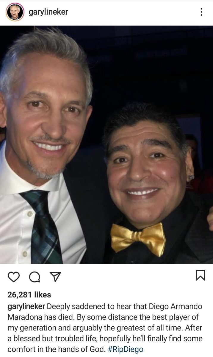 دیگو آرماندو مارادونا , ادسون آرانتس دو ناسیمیونتو | پله , فوتبال , 