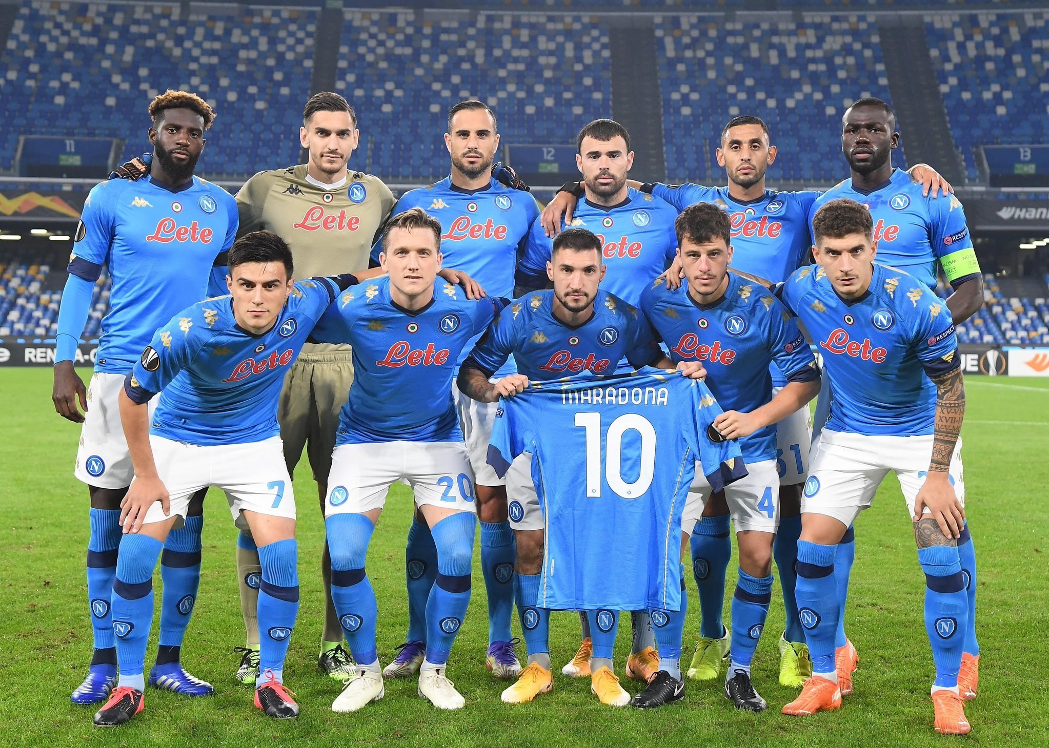 تیم فوتبال ناپولی ایتالیا , فوتبال اروپا , دیگو آرماندو مارادونا , 