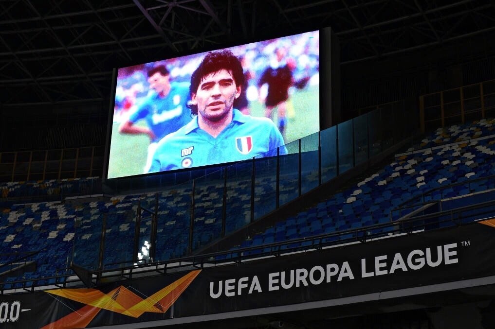 تیم فوتبال ناپولی ایتالیا , فوتبال اروپا , دیگو آرماندو مارادونا , 