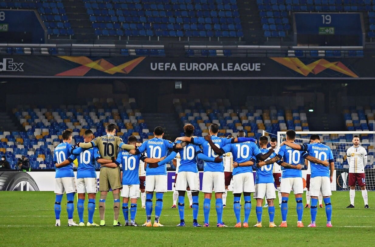 تیم فوتبال ناپولی ایتالیا , فوتبال اروپا , دیگو آرماندو مارادونا , 