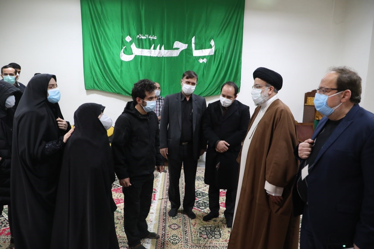 معراج شهدا , شهید فخری زاده , شهدای هستهای , شهدای ترور , سیدابراهیم رئیسی ,