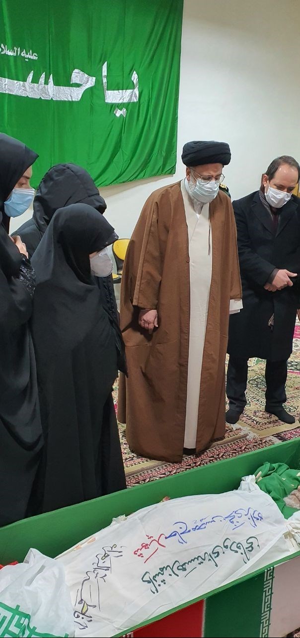 معراج شهدا , شهید فخری زاده , شهدای هستهای , شهدای ترور , سیدابراهیم رئیسی ,