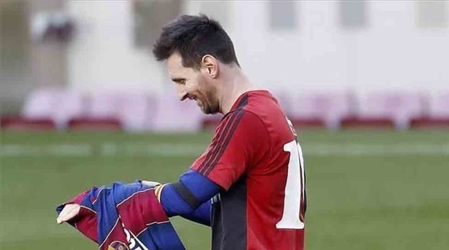 دیگو آرماندو مارادونا , لیونل مسی , تیم فوتبال بارسلونا , 