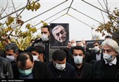 مراسم تشییع و خاکسپاری پیکر امیر سرتیپ محمود ارضی برادر حاج منصور ارضی - بهشت زهرا(س)