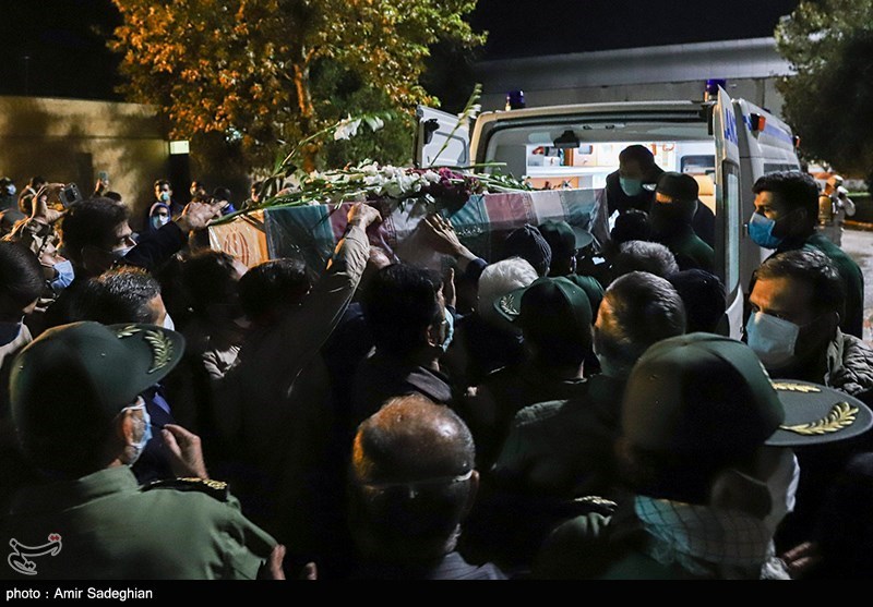 مراسم استقبال از پیکر سردار شهید عبدالرسول  استوار - شیراز