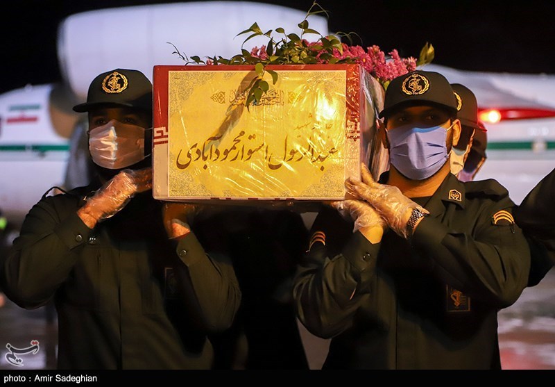 مراسم استقبال از پیکر سردار شهید عبدالرسول  استوار - شیراز