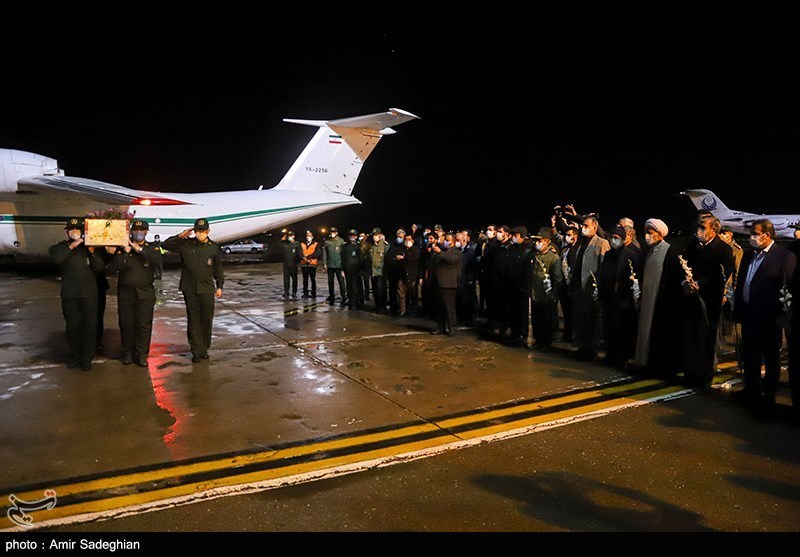 مراسم استقبال از پیکر سردار شهید عبدالرسول  استوار - شیراز