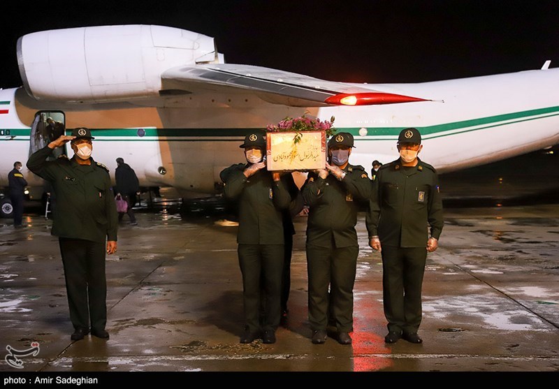 مراسم استقبال از پیکر سردار شهید عبدالرسول  استوار - شیراز