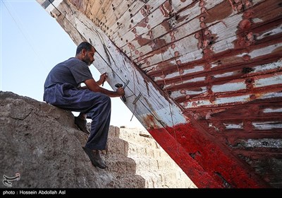 گلافی حرفه لنج سازی و قایق سازی - آبادان