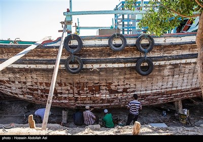 گلافی حرفه لنج سازی و قایق سازی - آبادان