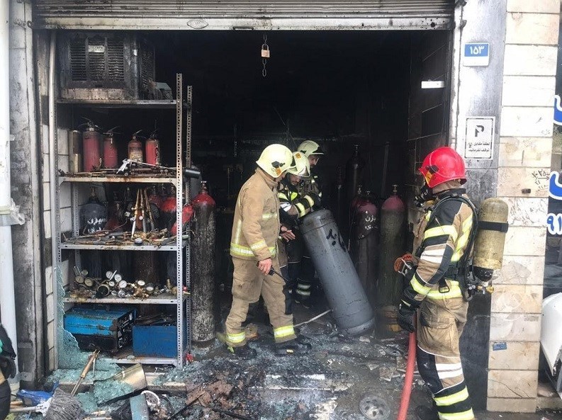 سازمان آتش‌نشانی تهران , آتش‌نشانی , آتش‌سوزی , حوادث , اورژانس , 