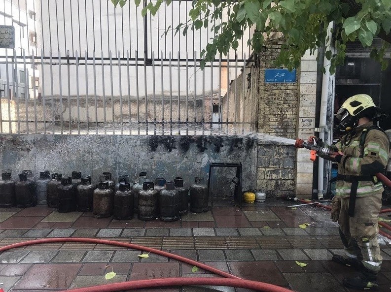 سازمان آتش‌نشانی تهران , آتش‌نشانی , آتش‌سوزی , حوادث , اورژانس , 