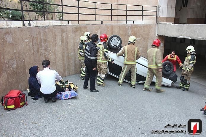 آتش‌نشانی , سازمان آتش‌نشانی تهران , پلیس راهور | پلیس راهنمایی و رانندگی , حوادث , 