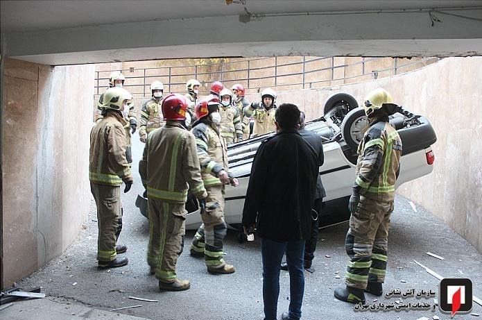 آتش‌نشانی , سازمان آتش‌نشانی تهران , پلیس راهور | پلیس راهنمایی و رانندگی , حوادث , 