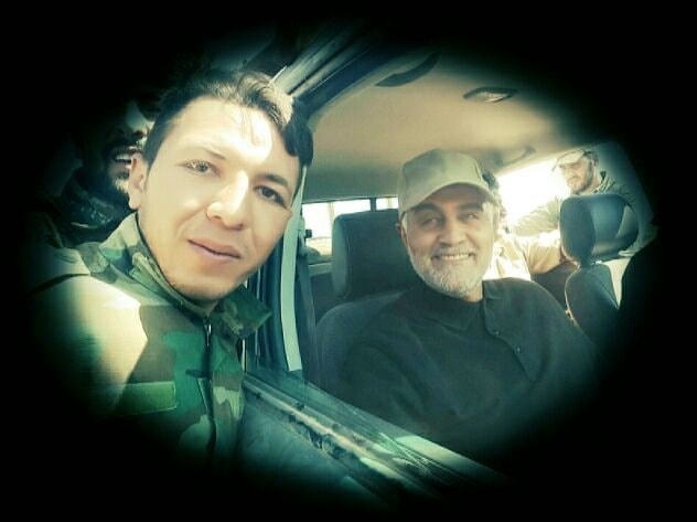 لشکر فاطمیون , مدافعان حرم , جبهه مقاومت اسلامی , شهید سپهبد قاسم سلیمانی , شهدای مدافع حرم , عکس , شهید , 