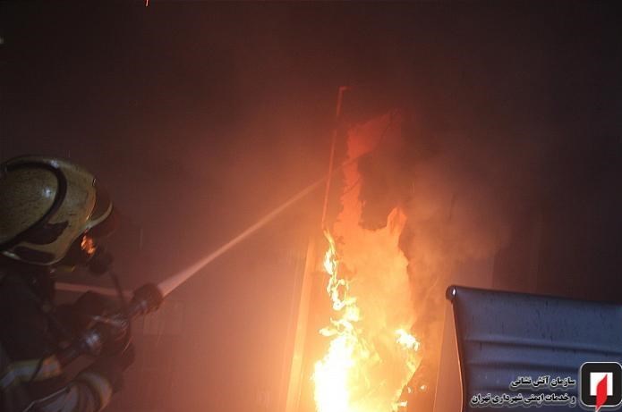 آتشنشانی , آتشسوزی , سازمان آتشنشانی تهران , حوادث ,