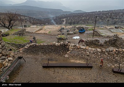 یک روز بارانی در روستای کتک بزرگ