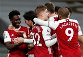 لیگ برتر انگلیس| پایان ناکامی 55 روزه آرسنال برای کسب پیروزی با فتح لندن