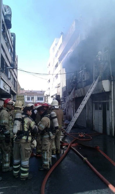 آتشنشانی , سازمان آتشنشانی تهران , حوادث , آتشسوزی ,