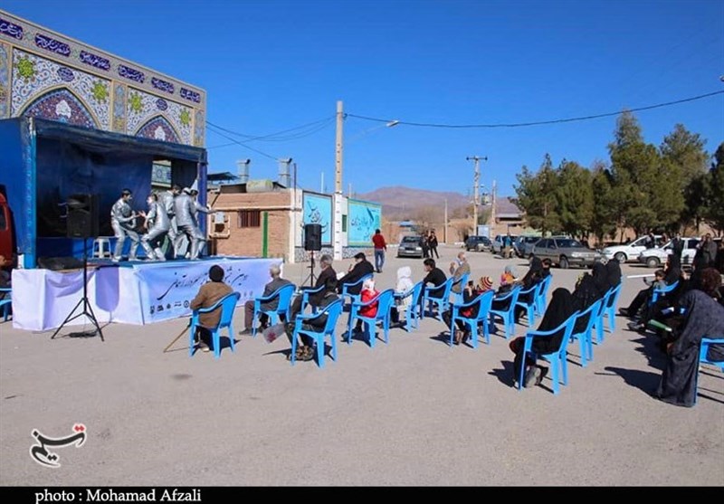 تئاتر مقاومت , تئاتر خیابانی , استان کرمان , شهید سپهبد قاسم سلیمانی , کرونا , شهید , تعزیه , 