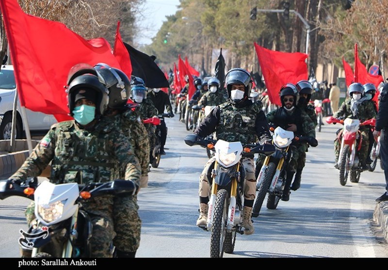 استان کرمان , مراسم تشییع , تشییع پیکر سپهبد قاسم سلیمانی , رژه , 