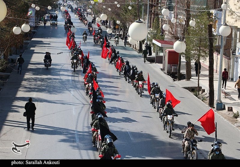 استان کرمان , مراسم تشییع , تشییع پیکر سپهبد قاسم سلیمانی , رژه , 