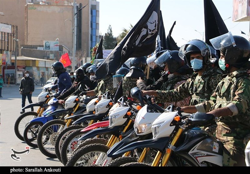 استان کرمان , مراسم تشییع , تشییع پیکر سپهبد قاسم سلیمانی , رژه , 