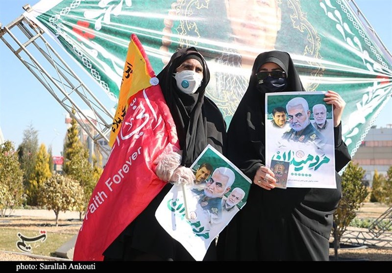 استان کرمان , مراسم تشییع , تشییع پیکر سپهبد قاسم سلیمانی , رژه , 