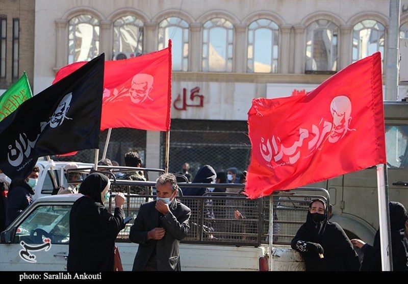 استان کرمان , مراسم تشییع , تشییع پیکر سپهبد قاسم سلیمانی , رژه , 