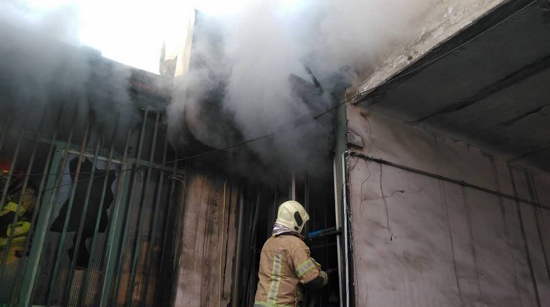 آتش‌نشانی , سازمان آتش‌نشانی تهران , آتش‌سوزی , حوادث , 