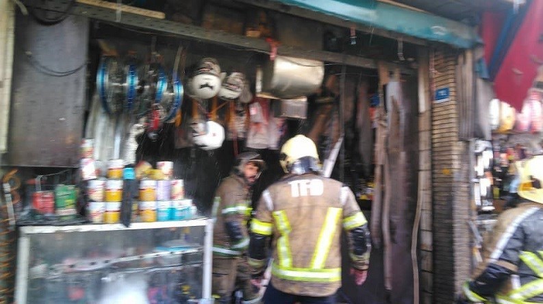 آتش‌نشانی , سازمان آتش‌نشانی تهران , آتش‌سوزی , حوادث , 