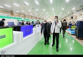 بازدید مدیر عامل و مدیران ارشد خبرگزاری تسنیم از خط تولید گروه صنعتی انتخاب در اصفهان