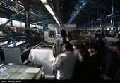 بازدید مدیر عامل و مدیران ارشد خبرگزاری تسنیم از خط تولید گروه صنعتی انتخاب در اصفهان