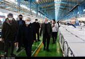 بازدید مدیر عامل و مدیران ارشد خبرگزاری تسنیم از خط تولید گروه صنعتی انتخاب در اصفهان