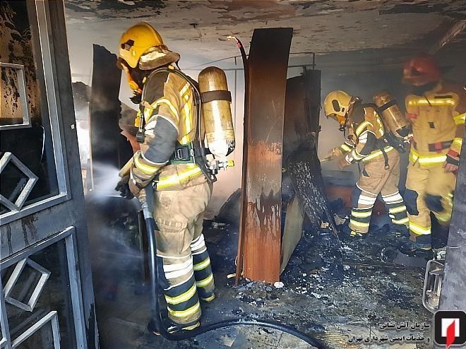 آتش‌نشانی , سازمان آتش‌نشانی تهران , آتش‌سوزی , حوادث , 