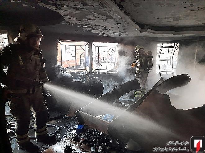 آتش‌نشانی , سازمان آتش‌نشانی تهران , آتش‌سوزی , حوادث , 