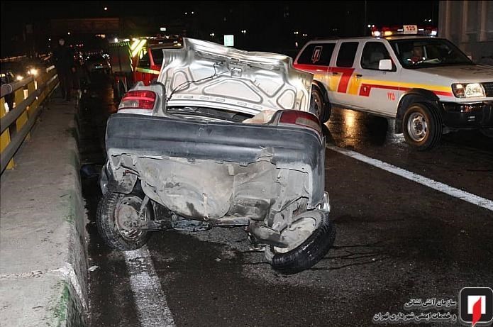 آتش‌نشانی , سازمان آتش‌نشانی تهران , حوادث , پلیس راهور | پلیس راهنمایی و رانندگی , 
