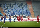 دیدار تیم‌های فوتبال استقلال و پرسپولیس