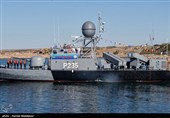 مراسم الحاق ناو موشک‌انداز زره به ناوگان نیروی دریایی ارتش