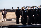 مراسم الحاق ناو موشک‌انداز زره به ناوگان نیروی دریایی ارتش