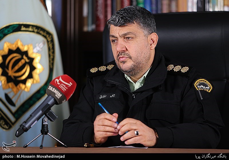 سرهنگ جلیل موقوفه‌ای رئیس پلیس پیشگیری تهران