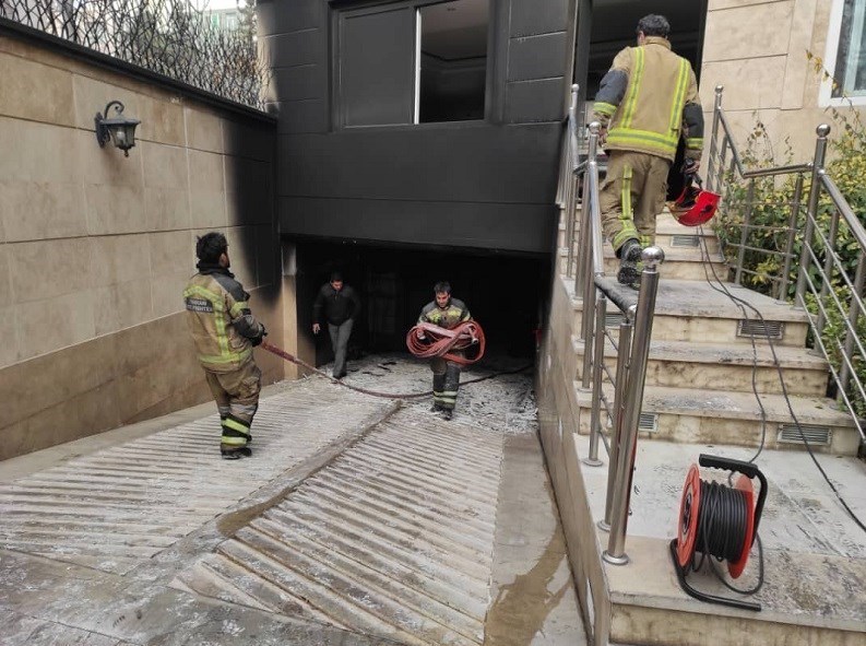 آتش‌نشانی , سازمان آتش‌نشانی تهران , آتش‌سوزی , حوادث , اورژانس , 