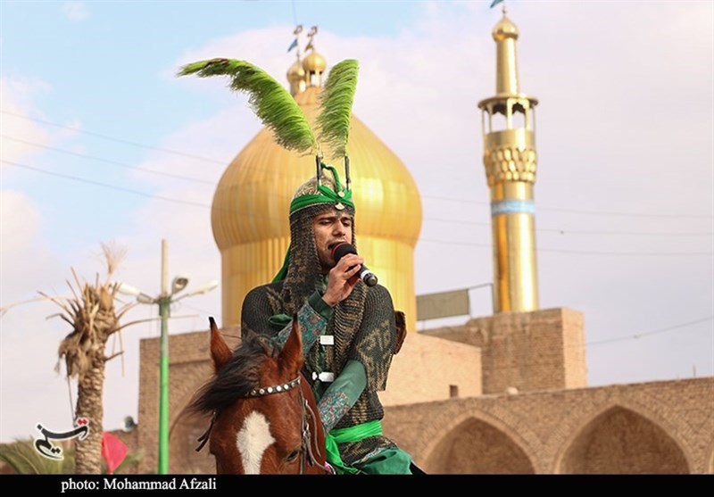 استان کرمان , تعزیه , حضرت زهرا , هیئت , شهید سپهبد قاسم سلیمانی , کرونا , انتقام سخت , 