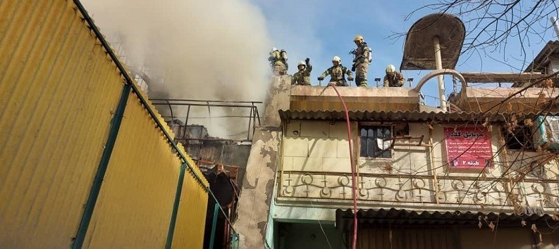 آتشنشانی , سازمان آتشنشانی تهران , آتشسوزی , اورژانس ,