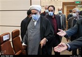 حجت‌الاسلام و المسلمین محمدی گلپایگانی رئیس دفتر مقام معظم رهبری در افتتاح و آغاز عملیات اجرایی بزرگترین پروژه محرومیت‌زدایی بنیاد مستضعفان