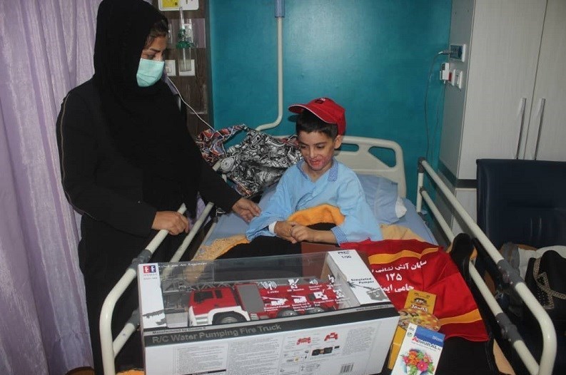 آتشنشانی , سازمان آتشنشانی تهران , آتشسوزی , حوادث , پلیس راهور | پلیس راهنمایی و رانندگی , کمک مؤمنانه ,