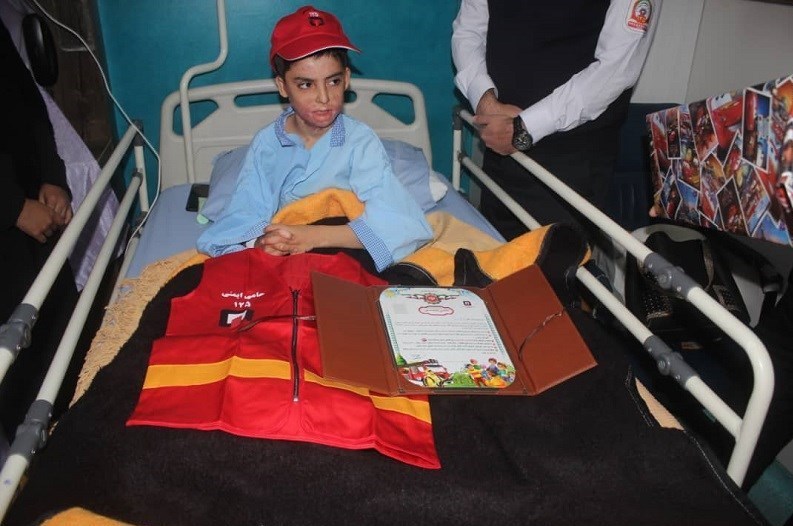 آتشنشانی , سازمان آتشنشانی تهران , آتشسوزی , حوادث , پلیس راهور | پلیس راهنمایی و رانندگی , کمک مؤمنانه ,