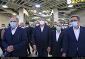 افتتاح پروژه های عمرانی و هوانوردی در فرودگاه مهرآباد